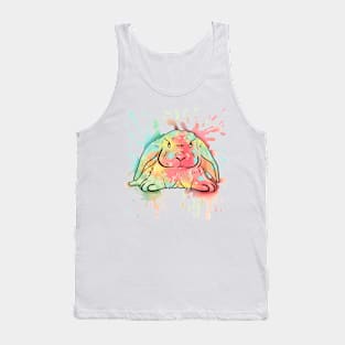 Easter Holland Lop Rabbit Tank Top